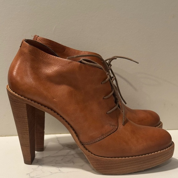 Cole Haan - Stephanie Brown Leather Women's Ankle Boots - Picture 5 of 13